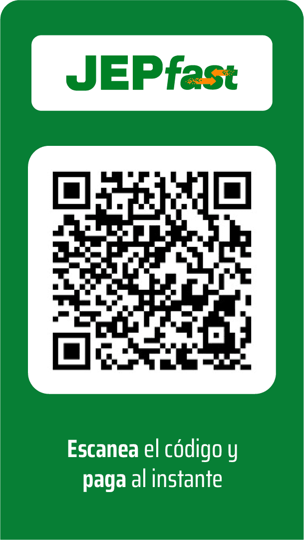 Código QR de pago JEPfast para Sistelcel