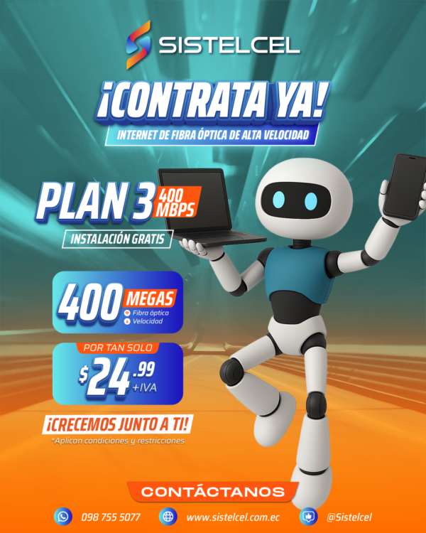 Conexión a internet | Plan 3